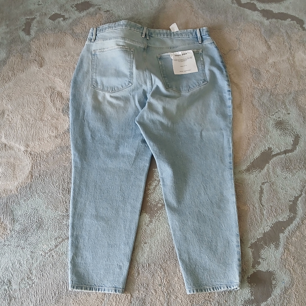 NWT‎ Good American GOOD MOM JEANS - Picture 4 of 7